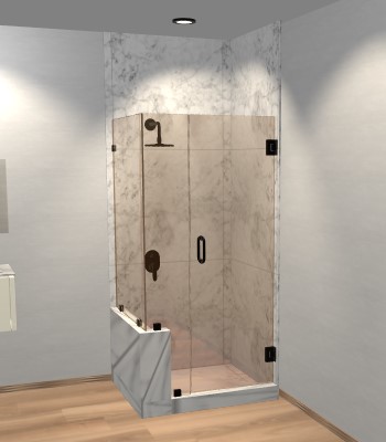 Custom Corner Glass Shower Doors Installed By Experts Dulles Glass
