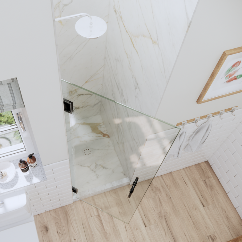 Solo Right Open Single Shower Door 