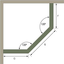 Neo Angle Shower Floor Plan