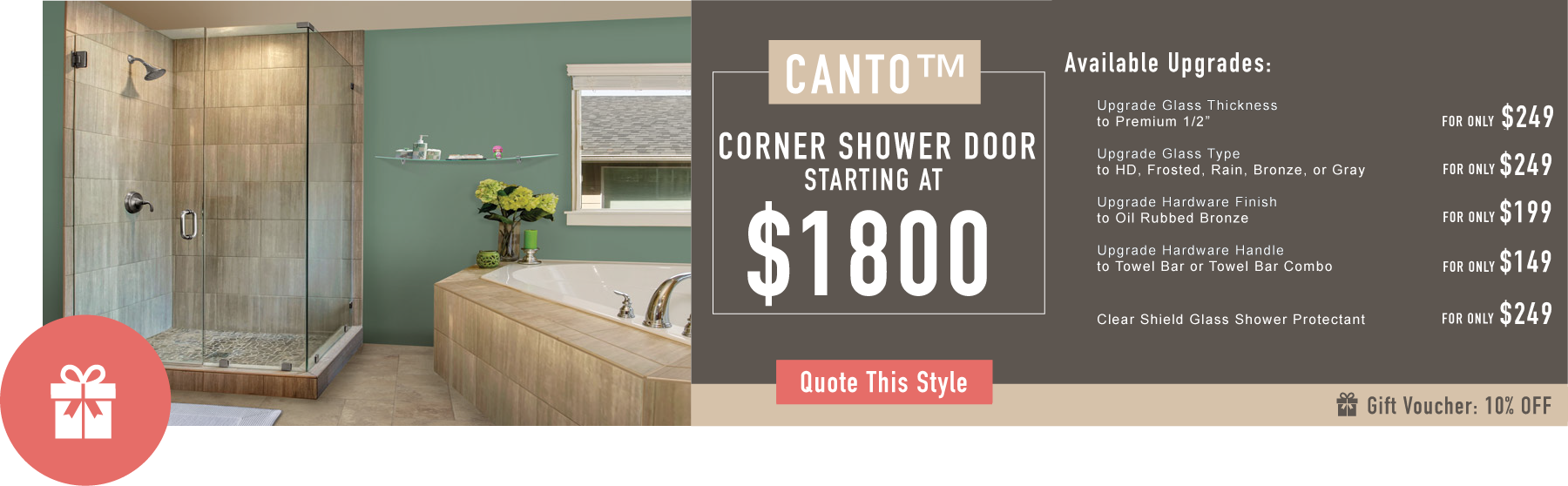 Corner Shower Doors Promos