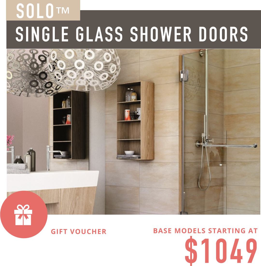 Solo Single Shower Door
